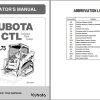 Kubota Tractor SVL90 Operators Manual V0512 5812 4 1