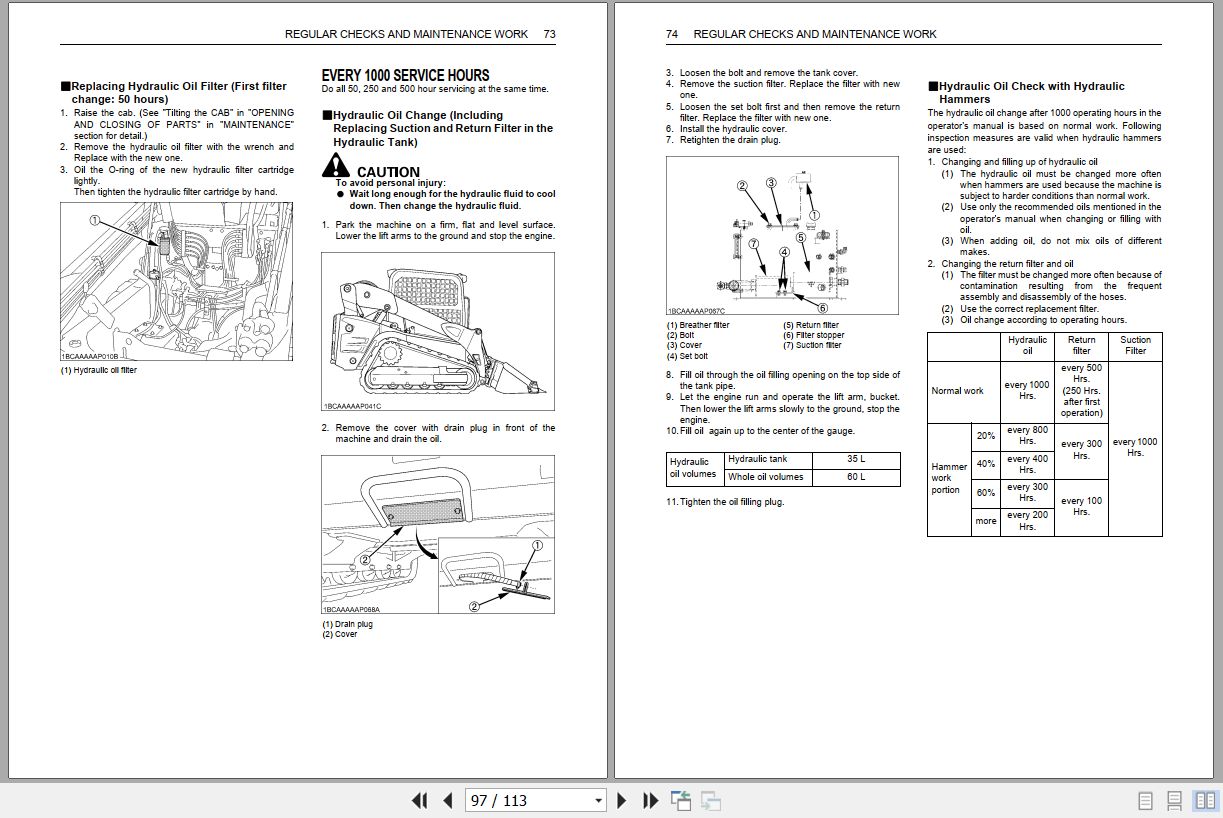 Kubota Tractor SVL90 Operators Manual V0512 5812 4 2