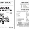 Kubota Tractor T1880 T2080 T2380 Operators Manual K1032 7122 1 1