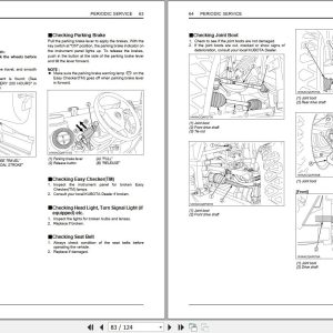 Kubota Utility Vehicle RTV X1100C Operator Manual K7731 7121 6 2