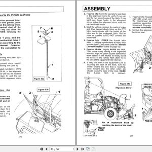 Kubota V5293B 4 Point Hitch Power Unit Owners Manual 77700 11308 2