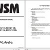 Kubota Zero Turn Mower ZD1211 ZD1211R ZD1211L ZD1211RL Workshop Manual 9Y111 13443 1