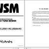 Kubota Zero Turn Mower ZD21N EC ZD21 EC ZD28 ED Workshop Manual 9Y011 15151 1