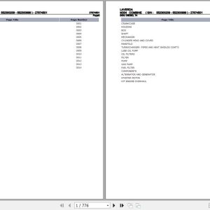 Laverda Combine M304 Parts Catalog 27974501 1