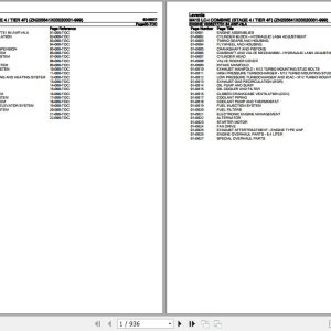 Laverda Combine M410 LC I Parts Catalog 6246507 1