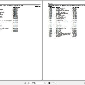 Laverda Combine REV200 Parts Catalog 3906479 1