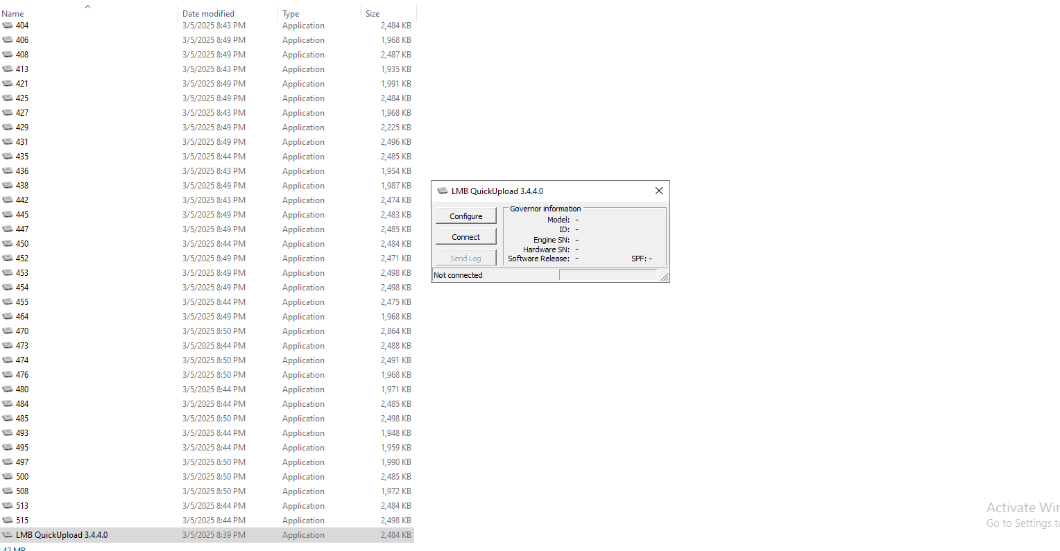 Liebherr LMB QuickUpload 3.4.4.0 Program Solution