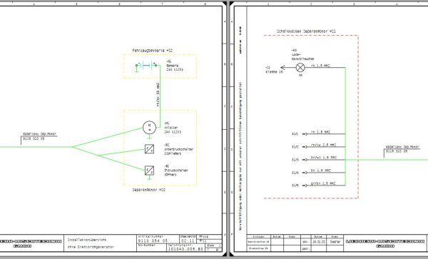 Liebherr Truck Mixer HTM0704S 04.02 964970 Operating Parts Manual Electrical Schematic 5