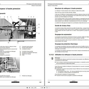 Liebherr Truck Mixer HTM0704S 04.02 964972 Operating Parts Manual Electrical Schematic 2