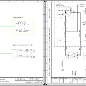 Liebherr Truck Mixer HTM0704S 04.02 964972 Operating Parts Manual Electrical Schematic 5