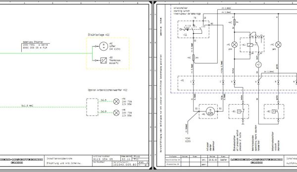Liebherr Truck Mixer HTM0704S 04.02 964972 Operating Parts Manual Electrical Schematic 5