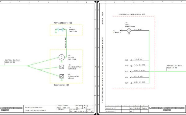 Liebherr Truck Mixer HTM0704S 04.02 964974 Operating Parts Manual Electrical Schematic 5