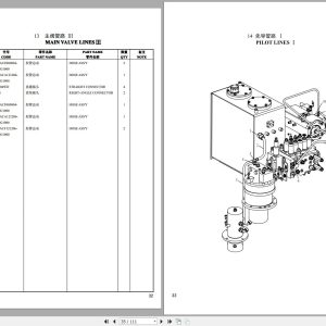 Lonking Excavator CDM6150 Spare Parts Catalog EN ZH 2