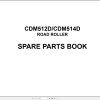 Lonking Roller CDM512D CDM514D Spare Parts Catalog EN 1