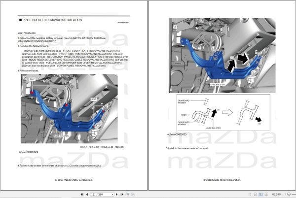 Mazda CX5 2017 2018 Workshop Manual 2