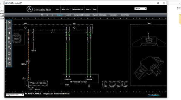 Mercedes Benz Web ETM SDmedia Rescuse Card Wiring Solution 2023 5
