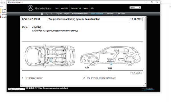 Mercedes Benz Web ETM SDmedia Rescuse Card Wiring Solution 2023 6