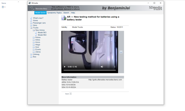 Mercedes Benz Web ETM SDmedia Rescuse Card Wiring Solution 2023 7