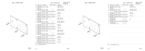 Nichiyu Forklift FB10P 60 Parts Manual 2