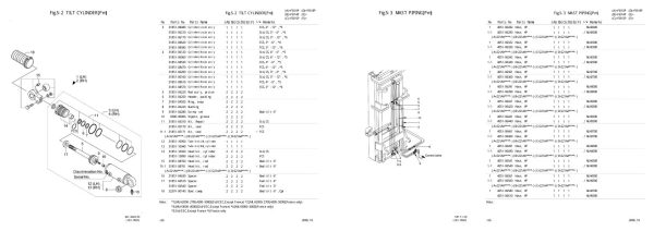 Nichiyu Forklift FB10P 60 SF Parts Manual 1