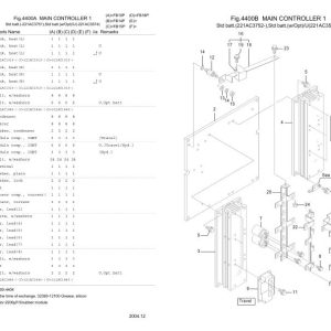 Nichiyu Forklift FB10P 70 SF Parts Manual 1