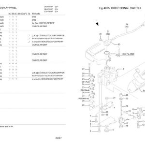 Nichiyu Forklift FB10P 72 Parts Manual 1