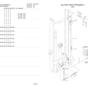 Nichiyu Forklift FB10P 75 SF Parts Manual 1