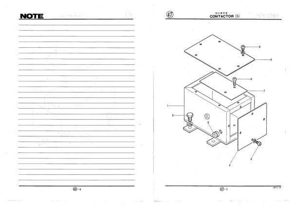 Nichiyu Forklift FB20P 40 CS FB25P 40 CS Parts Manual EN JP 2
