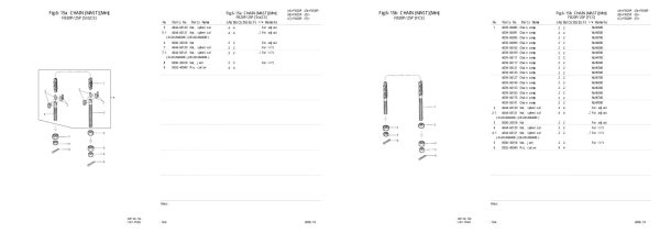 Nichiyu Forklift FB20P 60 SF Parts Manual 1