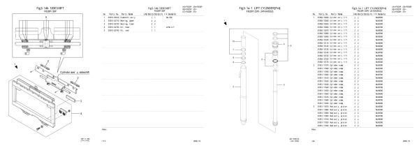 Nichiyu Forklift FB20P 60 SF Parts Manual 2