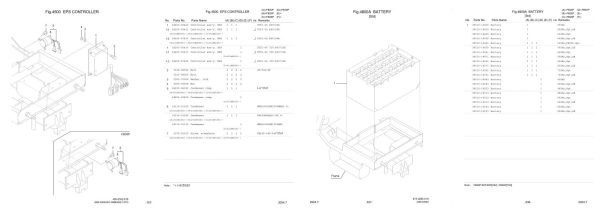 Nichiyu Forklift FB20P 65 Parts Manual 1