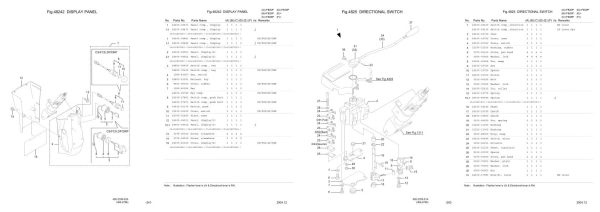 Nichiyu Forklift FB20P 70 SF Parts Manual 1