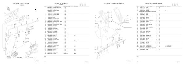 Nichiyu Forklift FB20P 72 Parts Manual 2