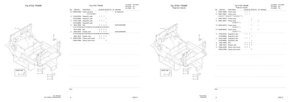 Nichiyu Forklift FB20P 75 Parts Manual 1