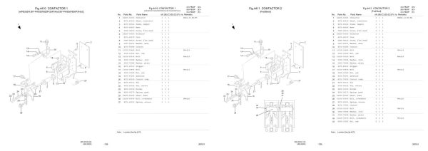 Nichiyu Forklift FB20P E65 Parts Manual 2