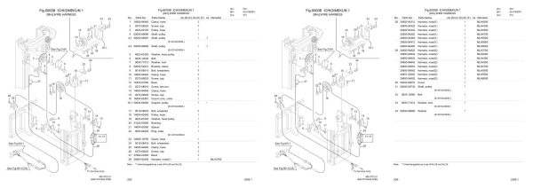Nichiyu Forklift FB35PJ 75 Parts Manual 1