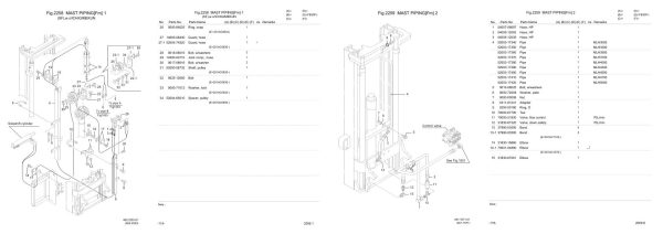 Nichiyu Forklift FB35PJ 75 SF Parts Manual 1