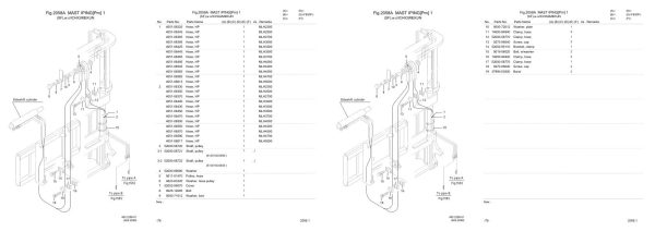 Nichiyu Forklift FB35PJ 75 SF Parts Manual 2