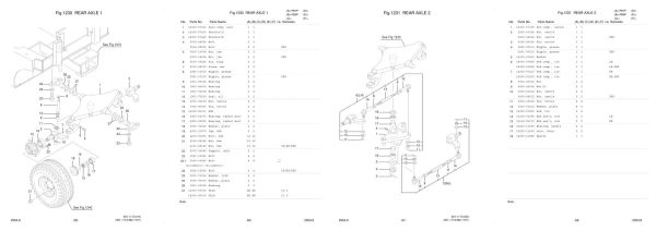 Nichiyu Forklift FB7P 50 Parts Manual 2