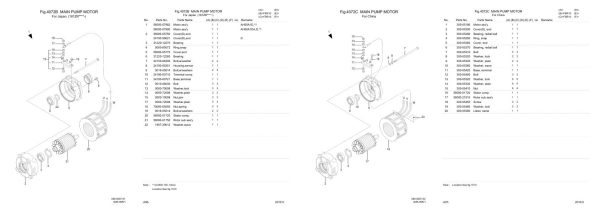Nichiyu Forklift FBR10 75ZR SF Parts Manual 1