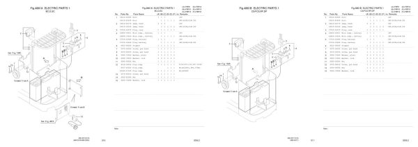 Nichiyu Forklift FBR10 15 63SF Parts Manual 2