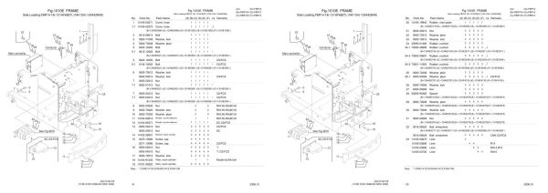 Nichiyu Forklift FBR15 75 SF Parts Manual 1