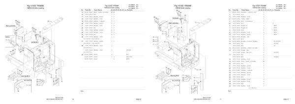 Nichiyu Forklift FBR20 70 Parts Manual 2