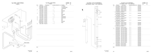 Nichiyu Forklift FBR20 75ZR Parts Manual 2