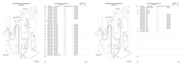 Nichiyu Forklift FBR20 75ZR SF Parts Manual 1