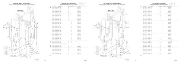 Nichiyu Forklift FBR20 E65 Parts Manual 1