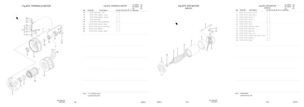Nichiyu Forklift FBR35 75 Parts Manual 2