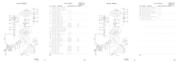Nichiyu Forklift FBRF 60 65 SF Parts Manual 2