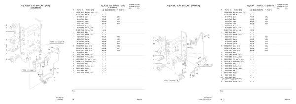 Nichiyu Forklift FBRO20 63 Parts Manual 2