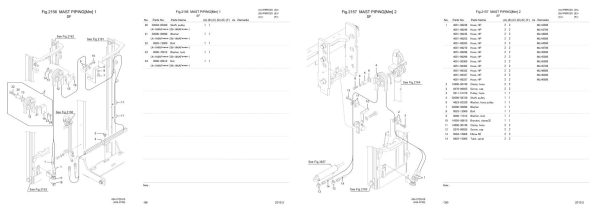Nichiyu Forklift FBRO20 75 Parts Manual 2